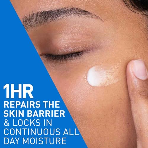 Image of CeraVe PM Facial Moisturizing Lotion For Normal To Dry Skin (52ml) - Formulated With 3 Essential Ceramides, Niacinamide And Hyaluronic Acid | Ultra Lightweight Night Cream