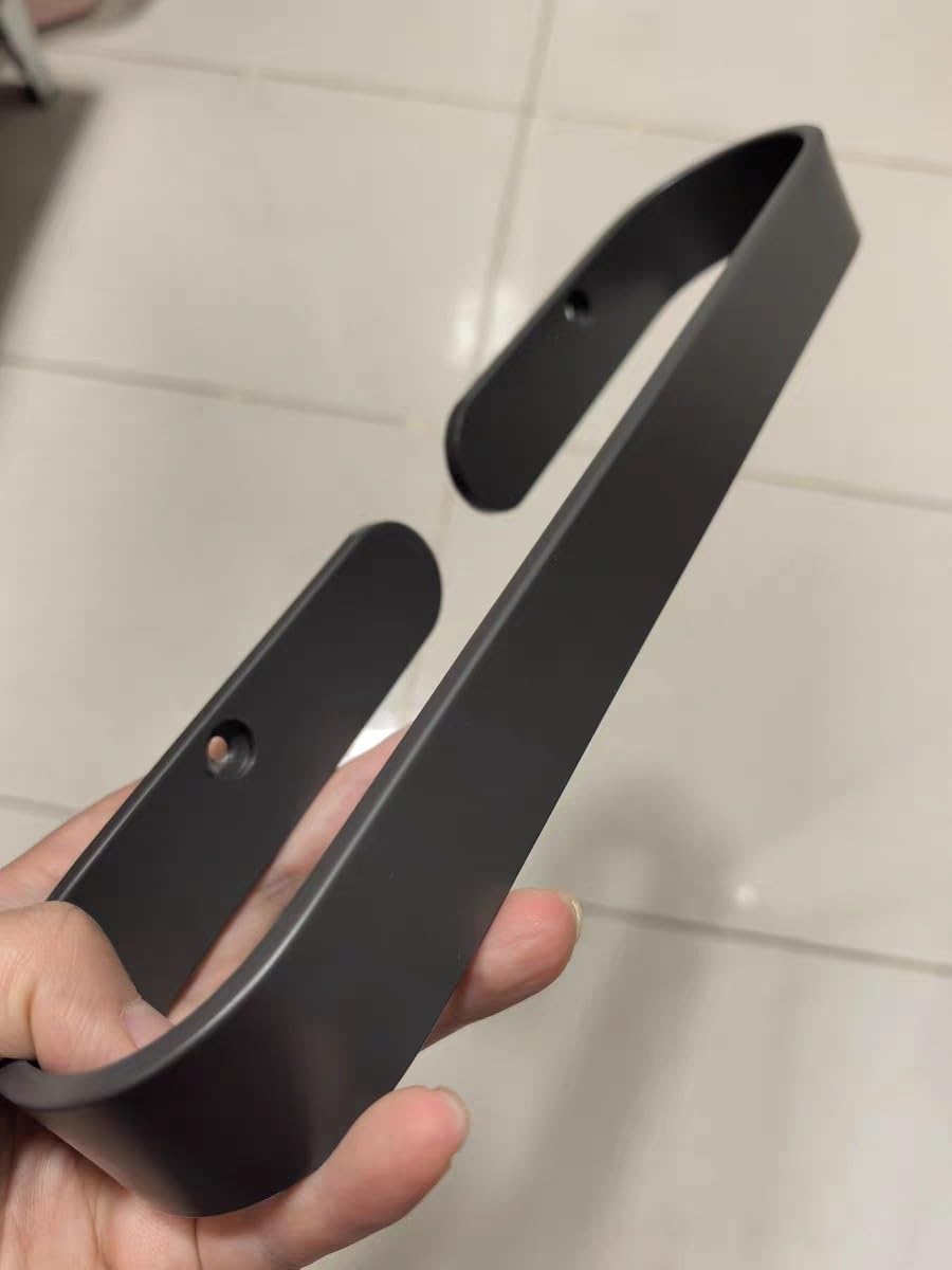 Toallero De Aluminio Autoadhesivo para Montar En La Pared De 30/40/50/60 Cm, Adecuado para Guardar Toallas, Zapatillas Y Tapas De Ollas, Lo Que Permite Ahorrar Un Valioso Espacio.(Gray,60cm/23.6in)