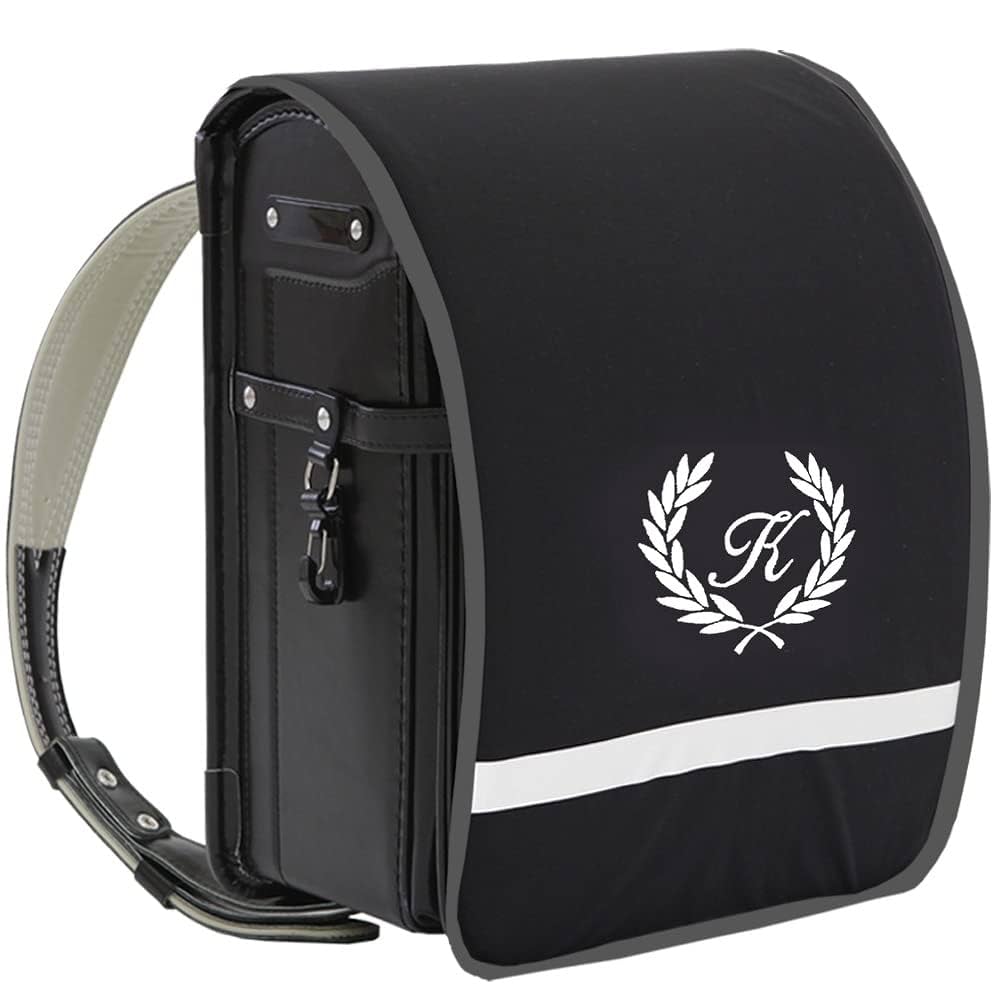 ろくろ セルフカバー Amazon.co.jp: ランドセルカバー【大】サイズ 男の子 葉【黒生地