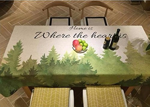 Nappe à café européenne MU pour protéger et décorer une table en lin - 4