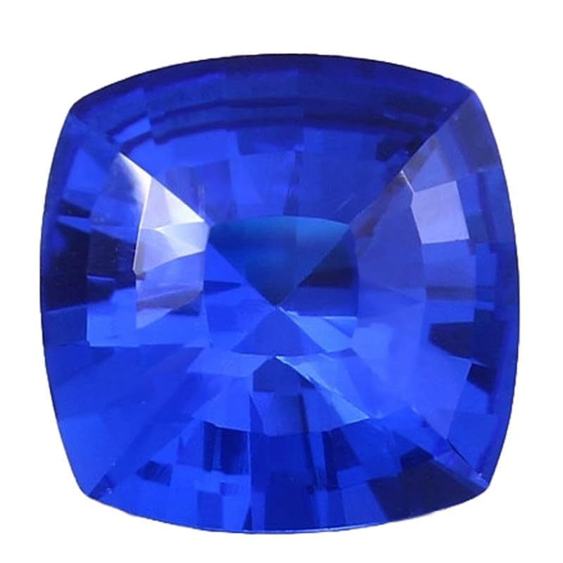 Spinelle bleue naturelle 15mm coussin pour créer votre collier personnalisé