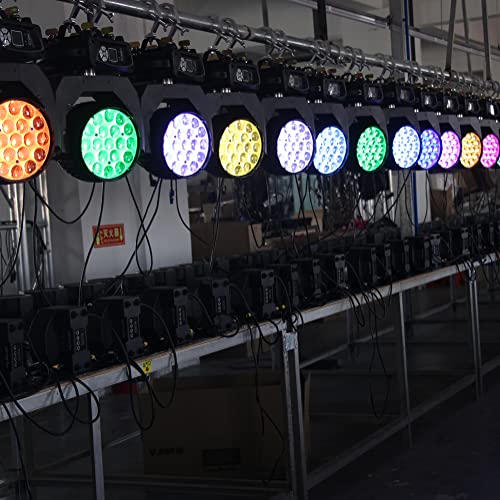 V-Show 19 * 15W Rgbw 4In1 Aura Zoom Wash Moving Head Light With Backlight Led- Led Beam Zoom Moving Lights, Stage Led Moving Head Lighting For Dj Disco And Party (Black) #TOP5