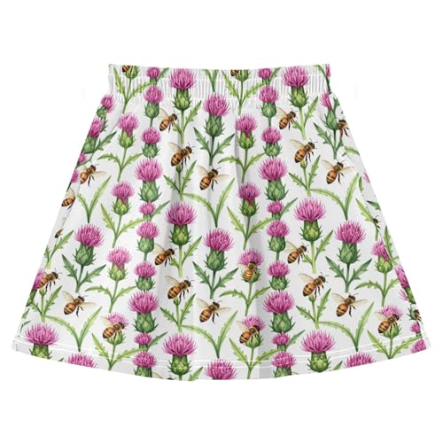 Jupe sport fille avec short intégré anti-frottement et poches pratiques