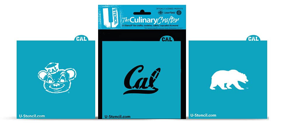 California Berkeley Culinary Stencil Combo A