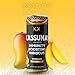 Kassumay Mango Sparkling Hibiscus Drink – Premium Plant-Based Wellness Beverage | Immunity Boosting | Antioxidant-Rich | Tropical Flavor | No Added Sugar | 12 Pack – 12 fl oz Cans