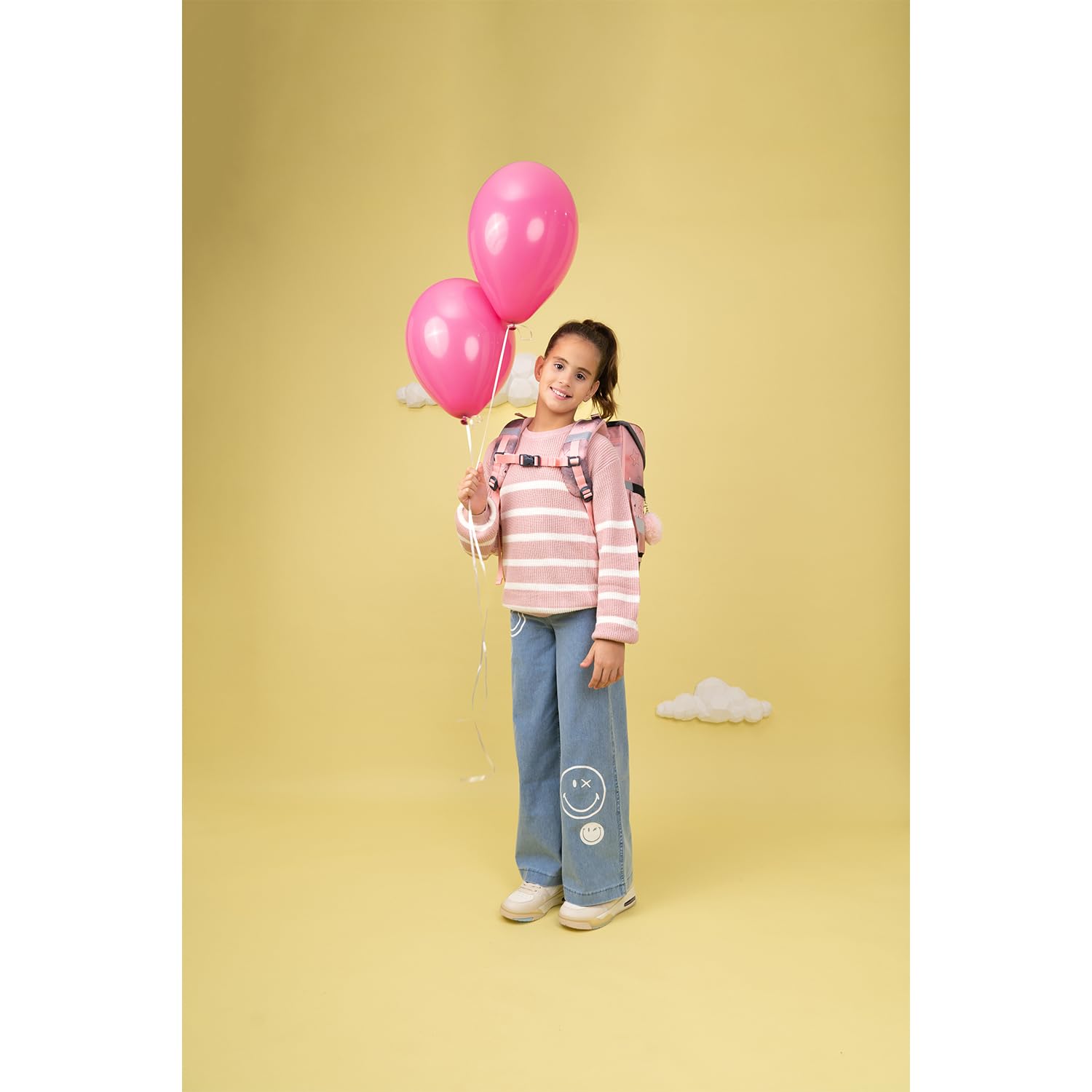 Belmil 405-41 Schulranzen Set (Ballerina Black Pink 2)