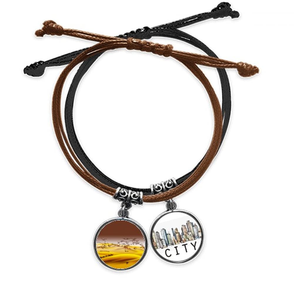 Bracelet Route de la Soie de qualité en cuir Sidi haut de gamme