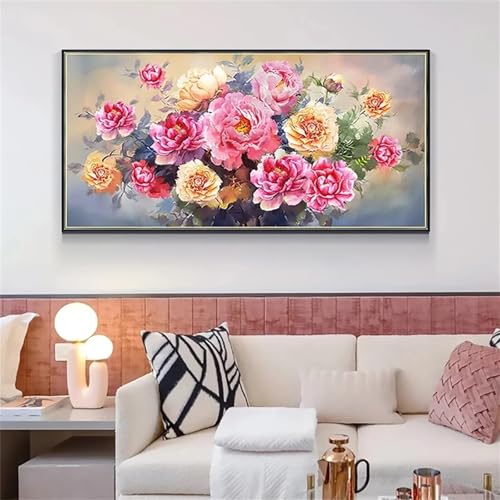 Diamond Painting Paysage d'Hiver Grand Format 60x180cm | Kit Mosaïque 5D
