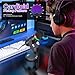 ZealSound USB Microphone for iPhone,Noise Cancellation Condenser mic with Touch Mute,Gain,Echo,Monitoring,RGB for iPad,PC,Podcast,Streaming,Twitch,YouTube,Discord,Computer,PS4,PS5,Mac,GamerWave K66