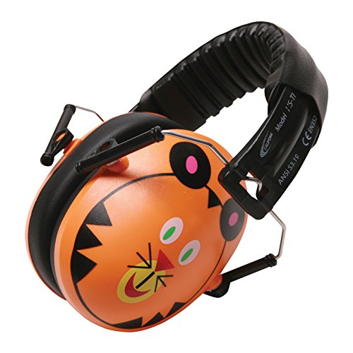 CalifoneHush Buddy HS-TI Earmuff Hearing Protector, Over-Ear, Tiger, Each