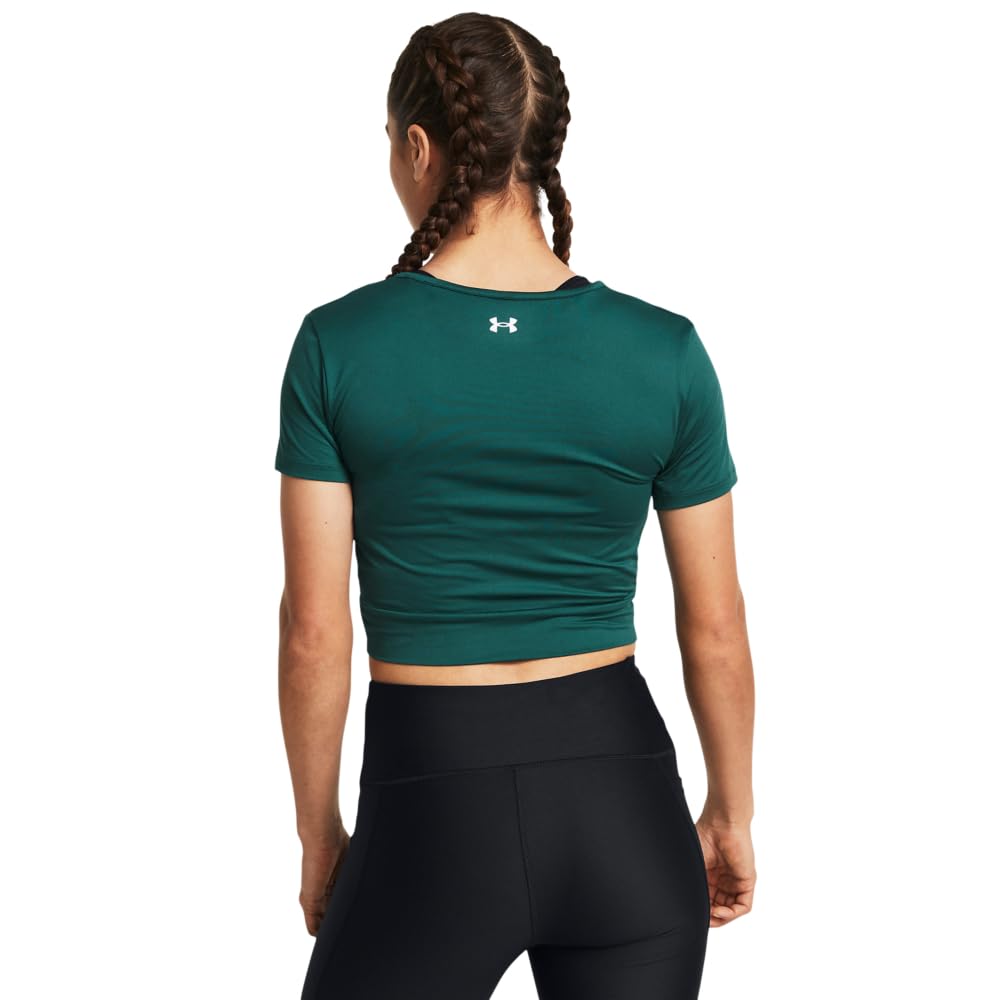 Under Armour Crop Motion Crossover à Manches Courtes pour Femme