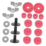 jojofuny 1セットドラムパッド コッパッド シンバル交換アクセサリー ドラムアクセサリー 簡単取り替え プロフェッショナルパーカッション用