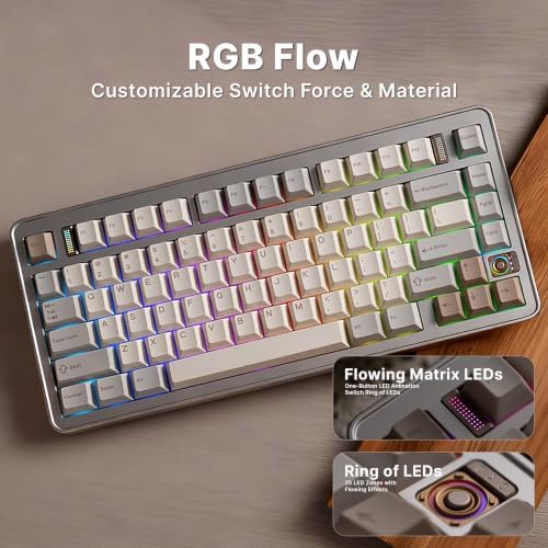 Ticktype EVO75 Mechanical Keyboard (Spray-Coated Eclipse Grey, PP) - 5