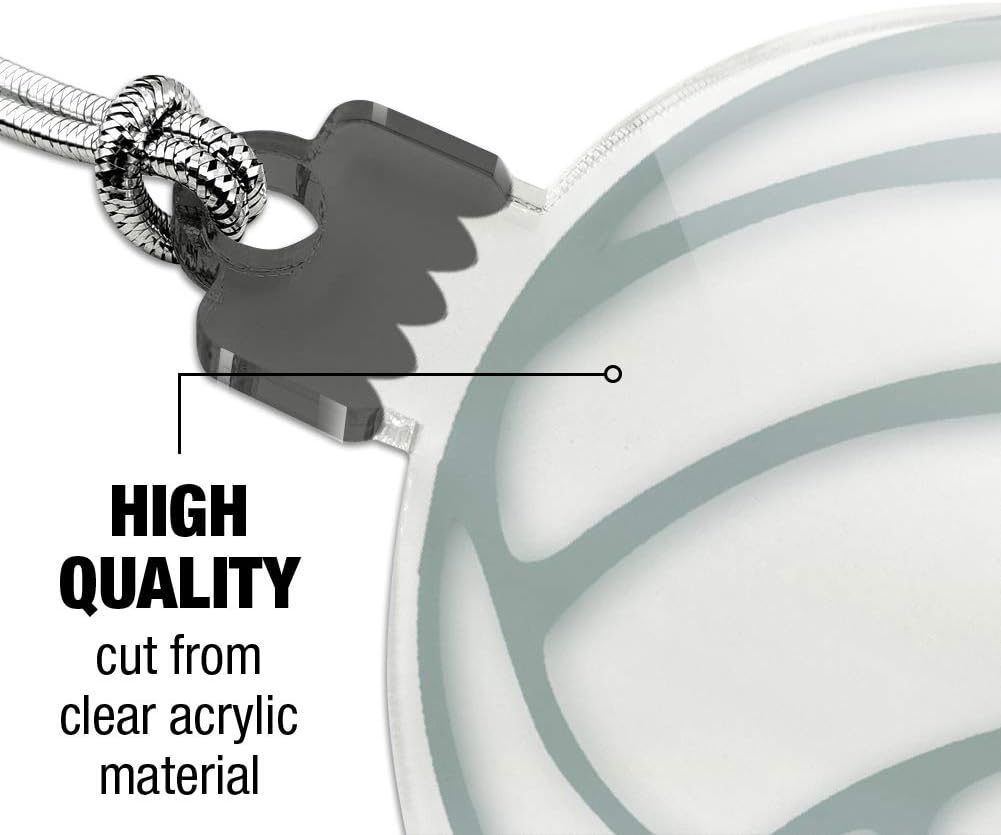 GRAPHICS & MORE Volleyball Ball Acrylic Christmas Tree Holiday Ornament - Image 4