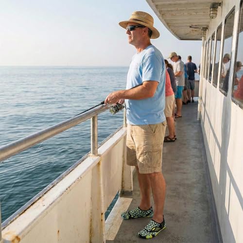 Image of L-RUN Barefoot Water Shoes Women Mens Aqua Sock Athletic Hiking Water Sports Shoes for Swim Beach Pool Sand Diving Walking