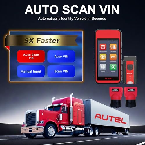 Autel Maxidiag Md600Cv Heavy Duty Truck Scanner 2024 Diesel Diagnostic Scan Tool 30+ Service thumb #6
