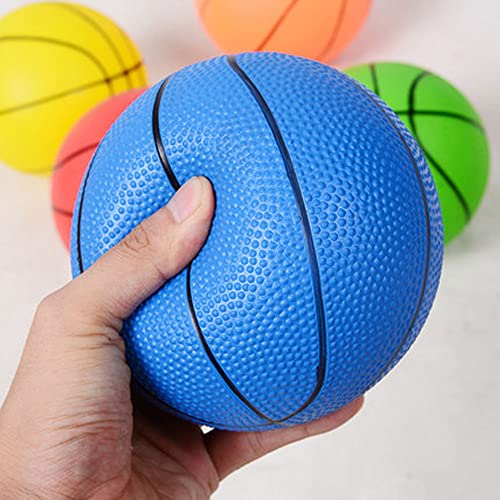 24 Pieces 6" Pvc Mini Basketball Balls For Indoor Basketball Mini Hoops, Soft 6" Rubber Small Replacement Basketball For Over Door Basketball Hoop Sets, Little Basketballs For Adults & Kids #TOP5