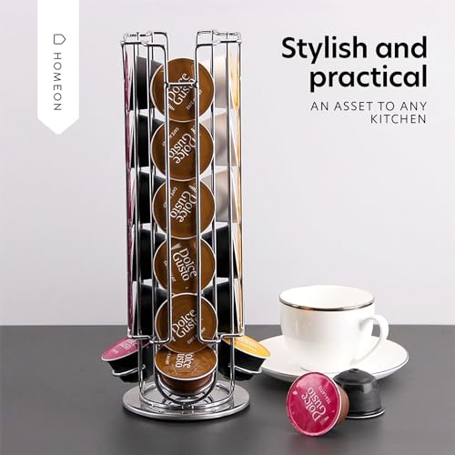 Homeon Portacapsule adatto per capsule Dolce Gusto...