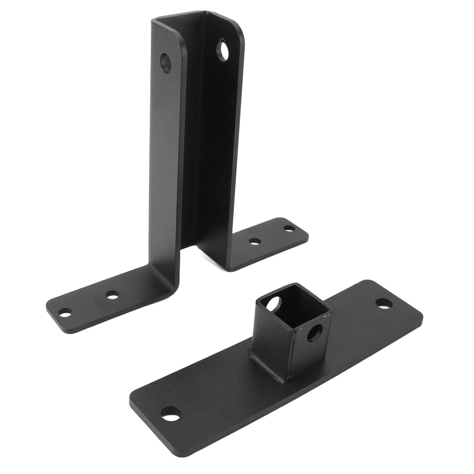 Support de toit de terrasse pergola bois réglable 0-90° acier noir