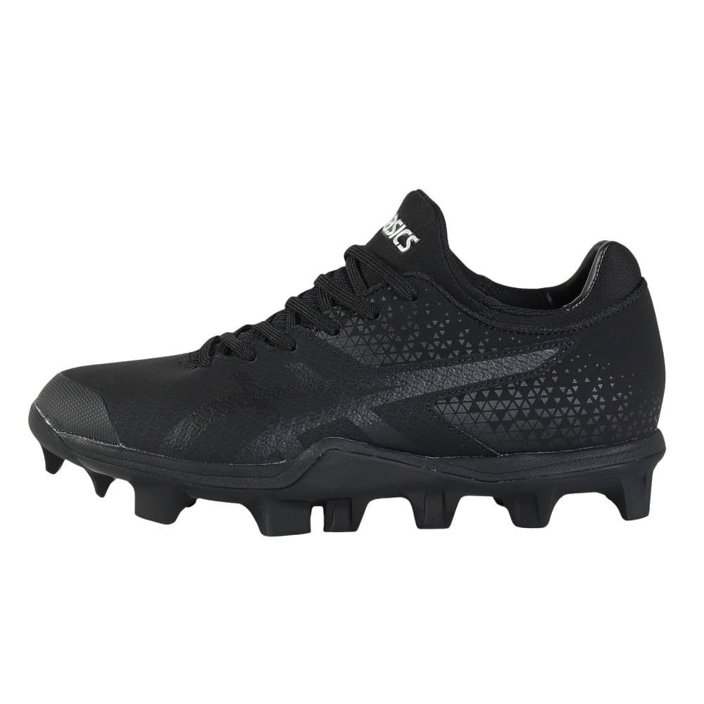野球硬式　asics ハイカットシューズ 黒 中古・古着通販】asics (アシックス) ハイカットスニーカー