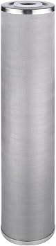 Stainless Steel Re-Cleanable Wire Mesh Filter Cartridge 20 "Length,4.5 "OD5 Micron