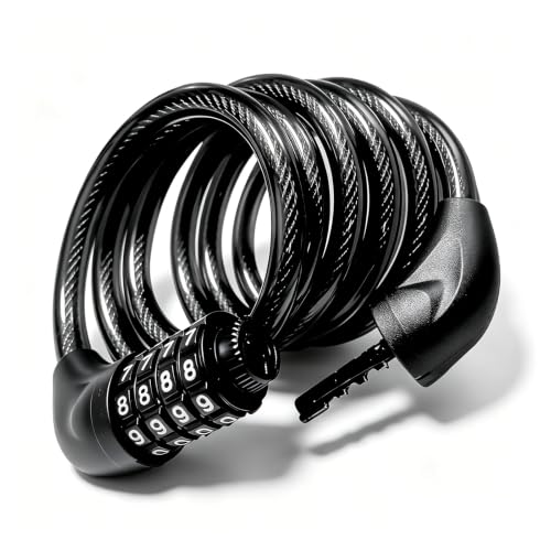 6FT Resettable Combination Cable Lock