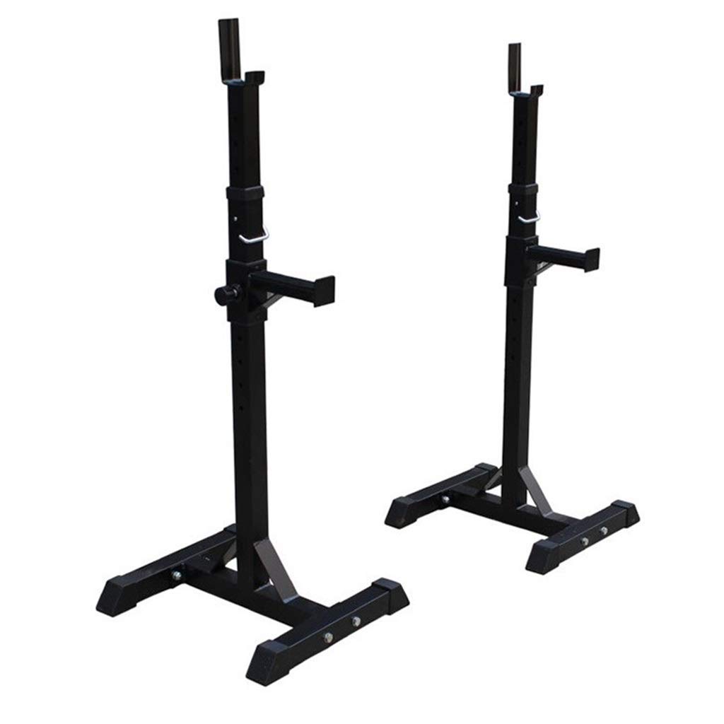 ERoomQ Squat Rack Sports & Fitness Barbell Fitness Machine Home Fitness Machine Bench Press Rack Can Be Adjusted and Folded Multifunctional Barbell Weight Racks