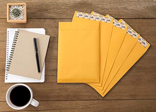 ValBox-10x13-Self-Seal-Catalog-Envelopes-150-Packs-Brown-Kraft-Large-Envelopes-with-Peel-and-Seal-Flap-for-Mailing-Organizing-and-Storage