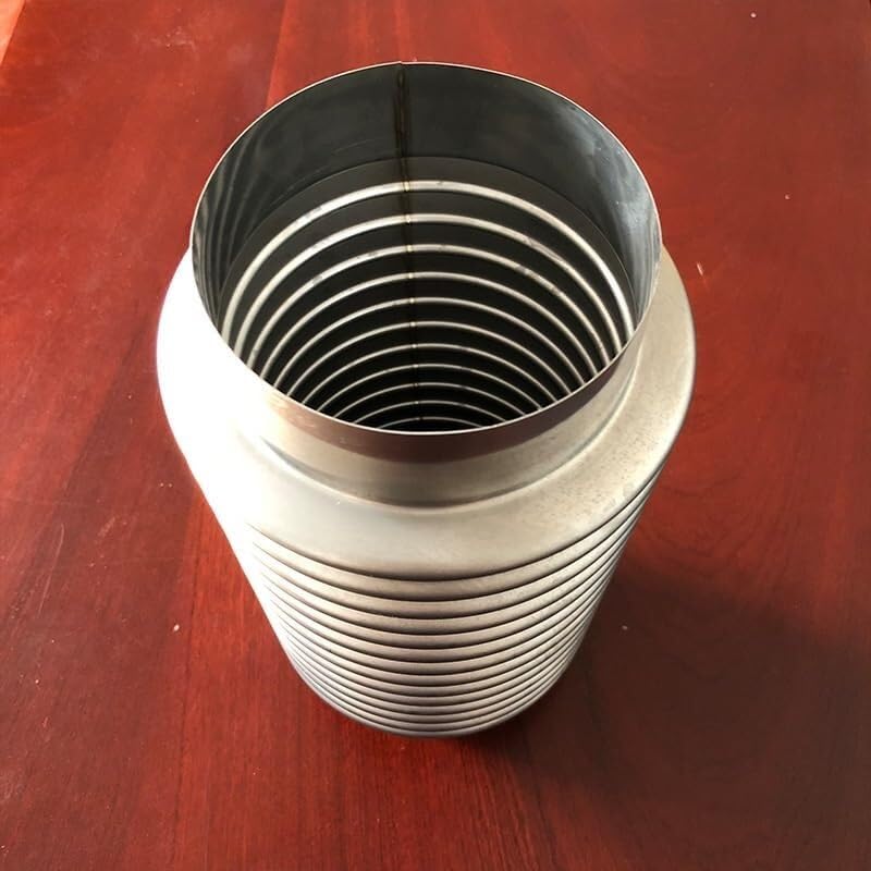 Puntas de Escape Acoplador De Fuelle Para Tubo De Escape Flexible De Automóvil Y Puntas De Tubo De Escape De Doble Capa(38mmx50mm)