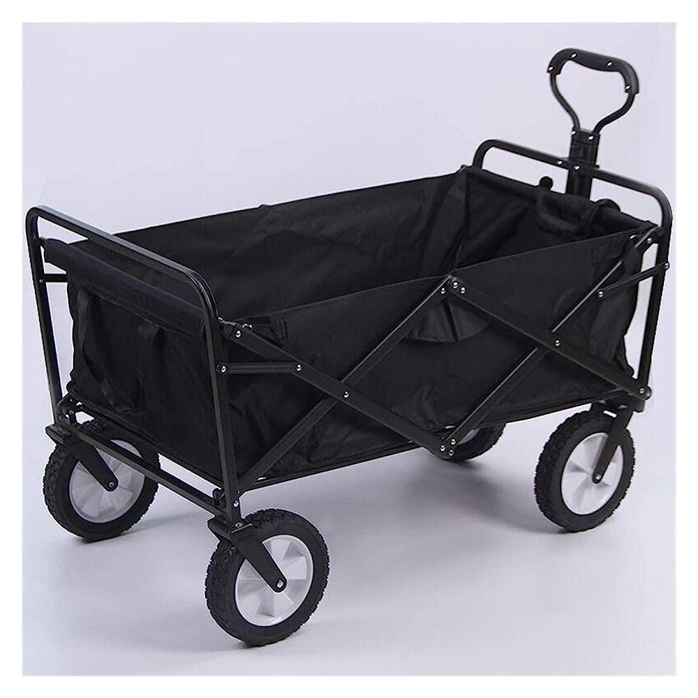 Lifegoods Bolderkar - Opvouwbaar - Draaibare Wielen - 94l - 2 Standen - 70kg - Grijs