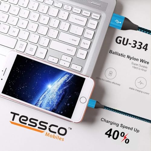 Image of Tessco (GU-334) 25 cm Short Cable for iPhone (IP5)