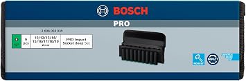 Bosch 9 x PRO Impact lokma anahtar seti (83 x 36 mm, profesyonel aksesuar matkap ve tornavida)
