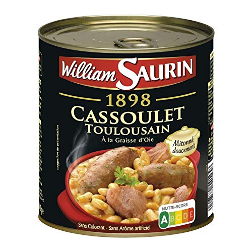 William Saurin - cassoulet 840G - Lot of 3 - Price Per Lot - Fast Delivery