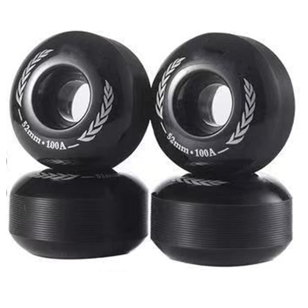 TGHY 4 Ruedas de monopatín con rodamientos Ruedas para Skate Ruote Skateboard Ruedas de patín de Ruedas Skateboard Wheels 52mm 100A