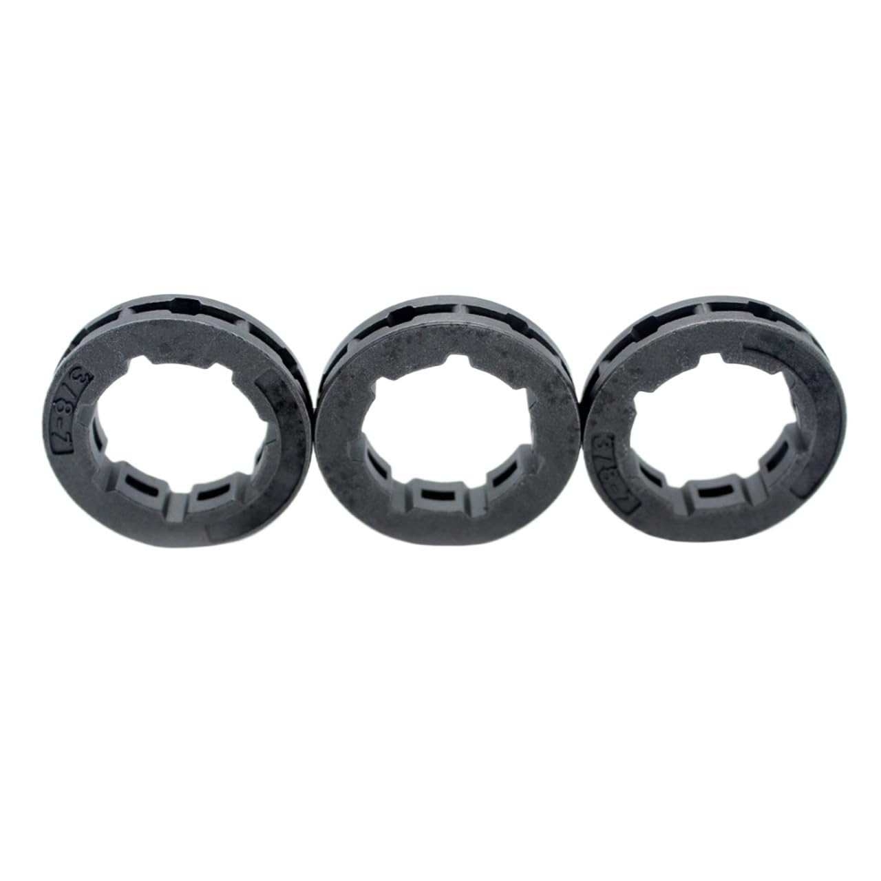 Rhfuutca One Color 3Pcs Rim Sprocket 3/8"-7T Fit For Stihl 034 Ms360 Ms361 Ms362 038 042 048 044 045 Ms440 056 Chainsaw Replacement 0000 642 1223