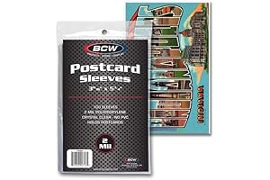BCW Postcard Sleeves: Shield Your Postcards Like Never Before