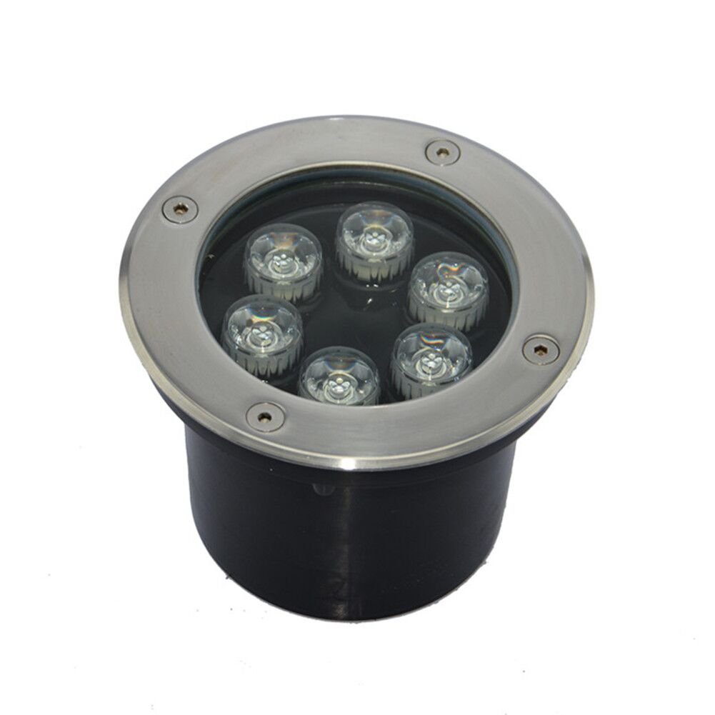RSN LED6W LED Undergound Light Natural White 4500K Outdoor Garden Decking Patio Lighting IP67 with Low Voltage 12V