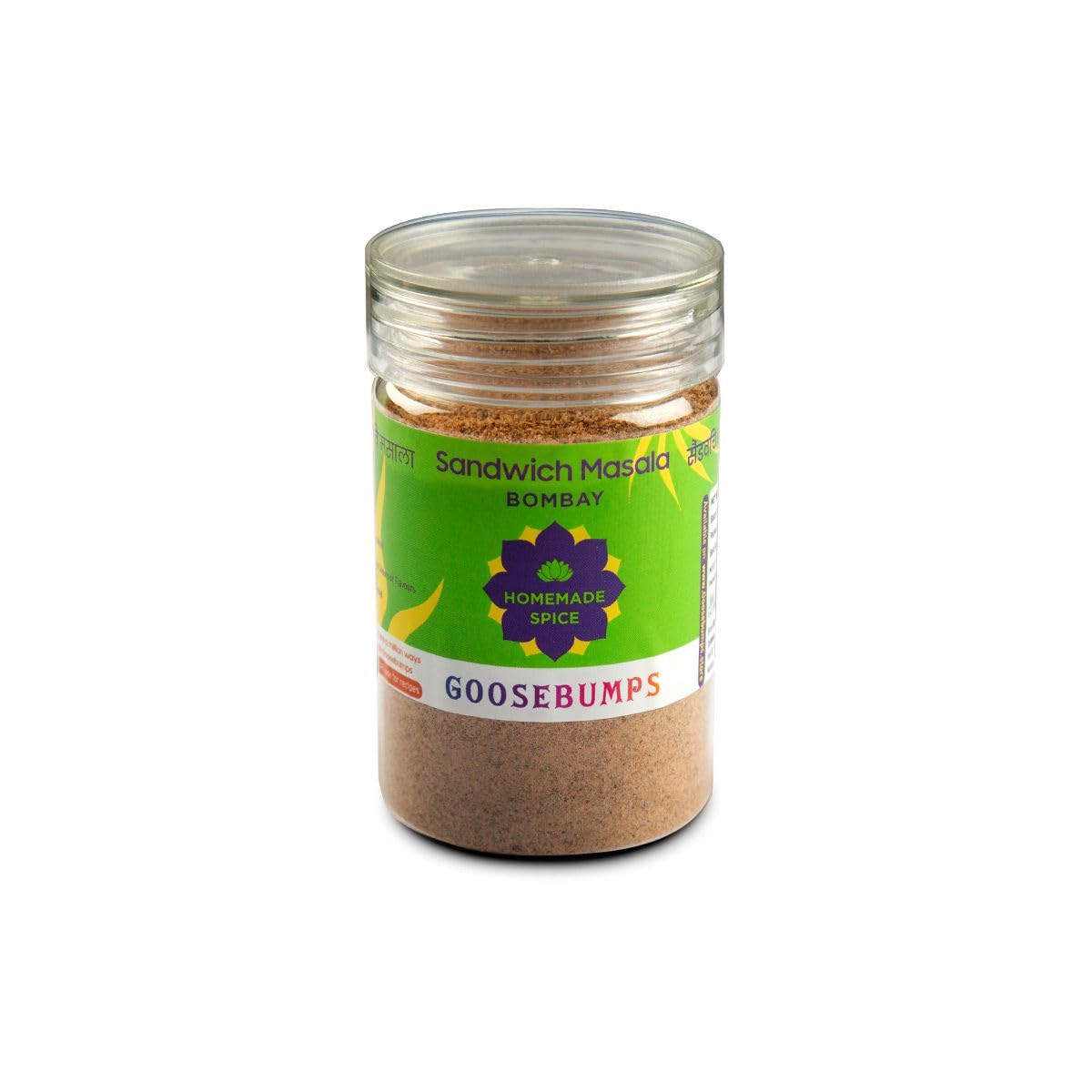 Goosebumps Bombay Sandwich Masala | Made with 10 Aromatic Spices | 100% Natural Ingredients | Ready to use | Artisanal & Authentic | No Bulking Agent, artifical colours or preservatives used| 90 g (B0CBC5J63P) Amazon Price History, Amazon Price Tracker