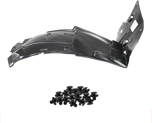 Miniatura 1 de Parts N Go Fender Liner wClips Para 2003-2007 G35 Coupé Delantero Derecho Lado del Pasajero Sección Delantera IN1251106 63844AM800