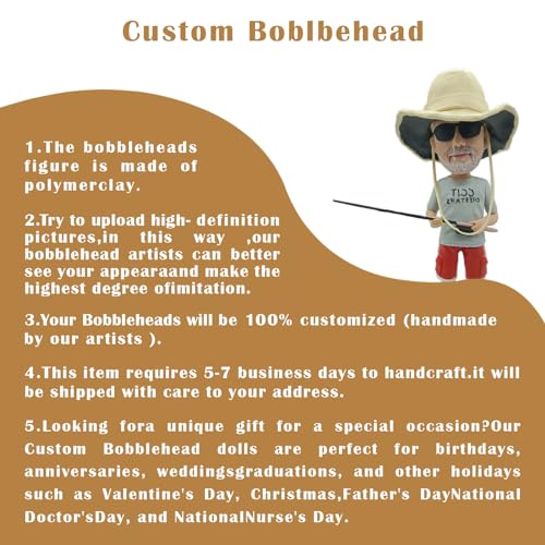 Generic ZZ001 Handcrafted Custom Sports Fan Bobblehead Figurine thumb #8