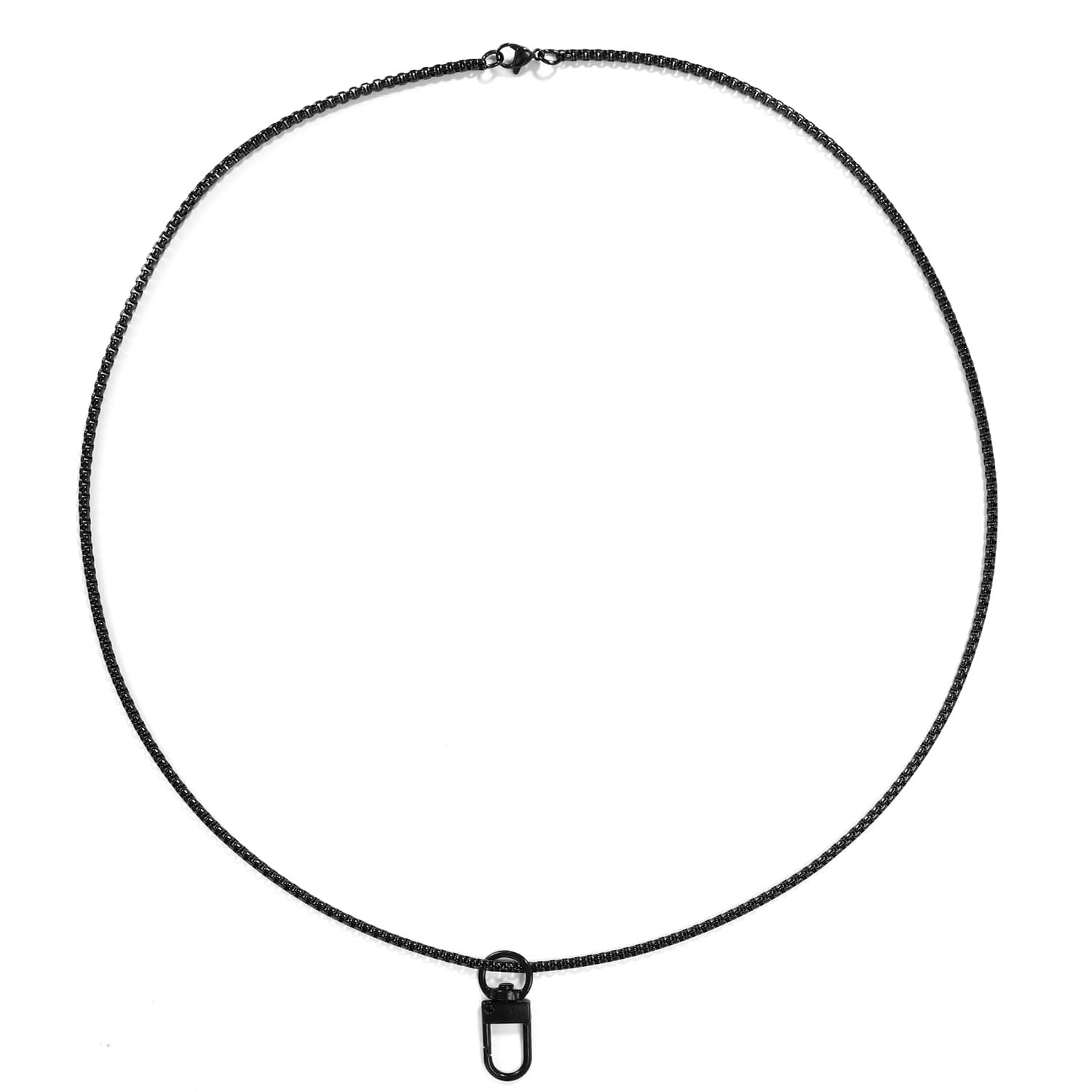 2 Stück Diktiergerät Halskette mit Schnalle, Diktiergerät Halsband aus Edelstahl für Alltag und Outdoor Aktivitäten Kompatibel mit Plaud NotePin