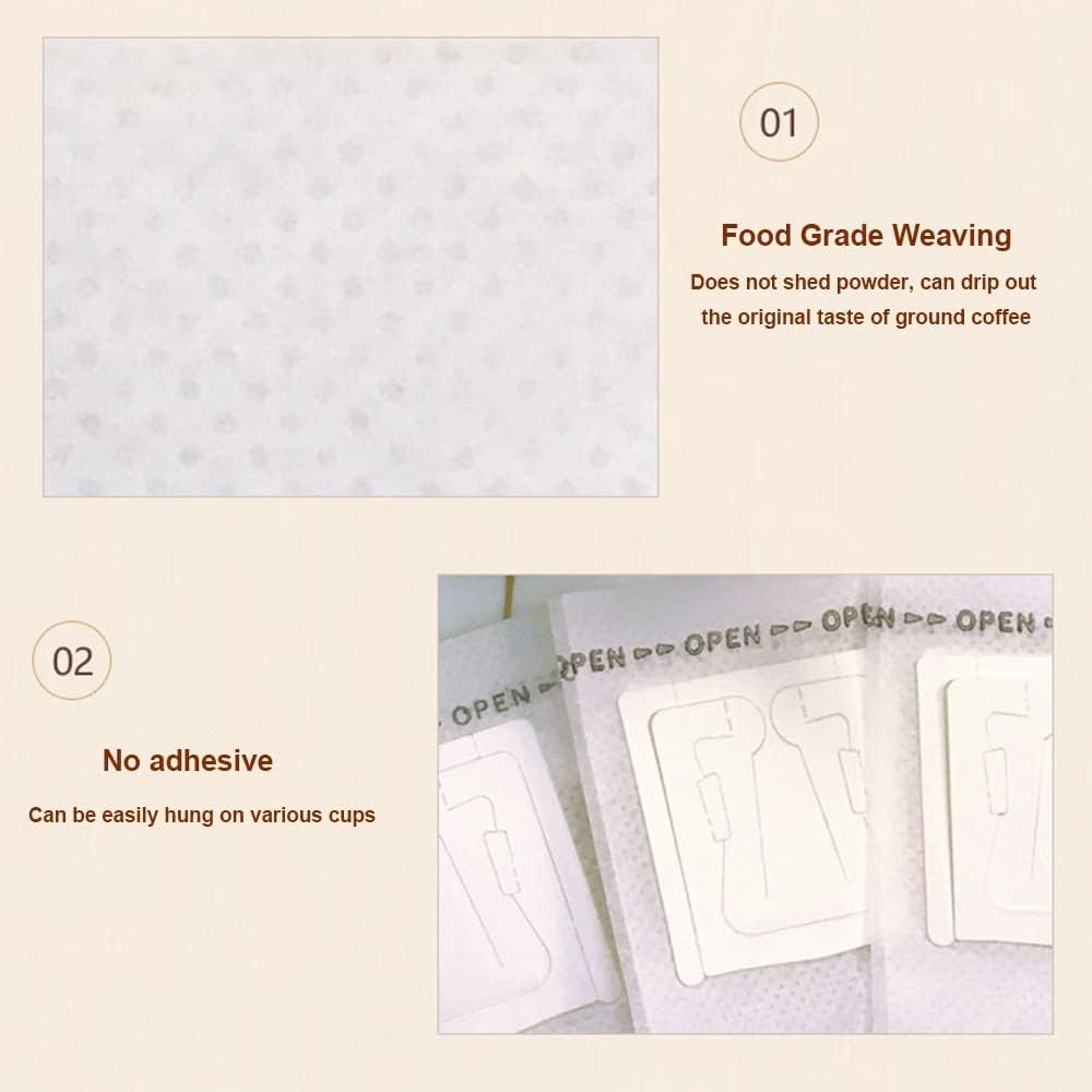 Disposable Coffee Filters - Travel & Camping -7 Disposable Coffee Filters - Travel & Camping -7