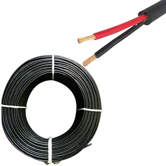 Raptas Copper 2.5MM(36/.30MM) 2 Core Wire for Home or Domestic Industrial Electric Wiring, Electric Wire 90Mtr