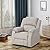 Great Deal Furniture Michelle Classic Fabric Gliding Recliner, Grey from Great Deal Furniture