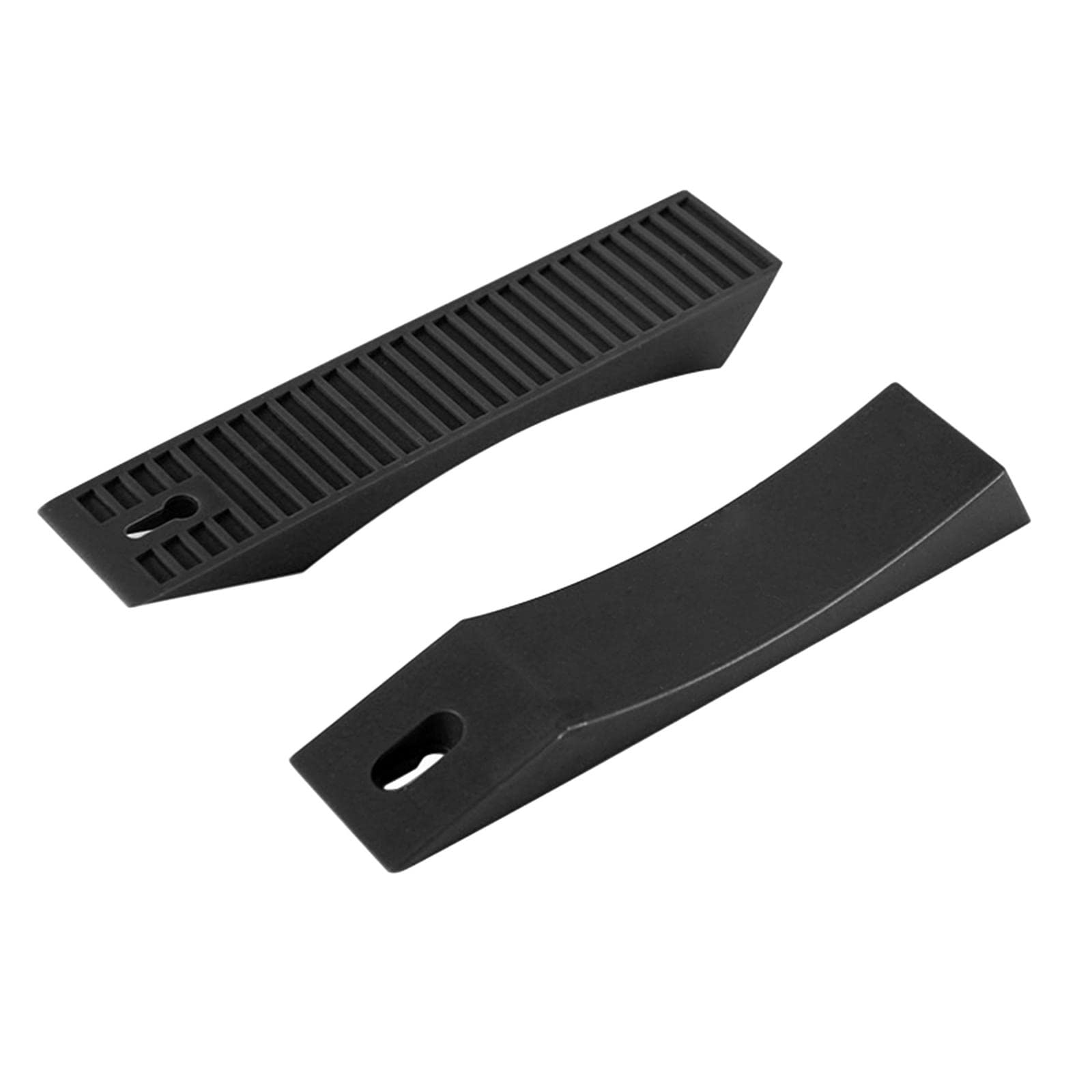 ATORSE 2X Dumbbell Holder Lightweight Silicone Barbell Wedge for Weight Rack Black-image-27