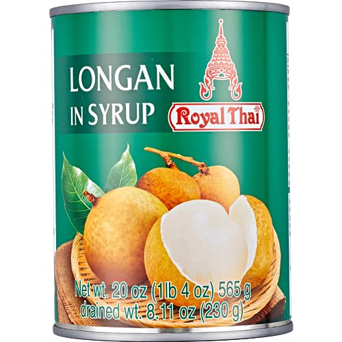 ROYAL THAI - Longans en almíbar - 1 X 565 GR