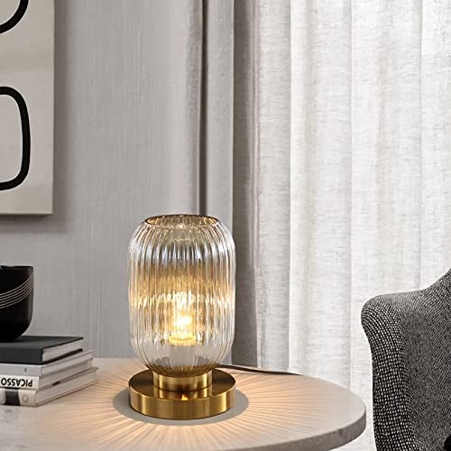 Lámpara de mesa moderna con acabados metálicos y diseño exclusivo 4