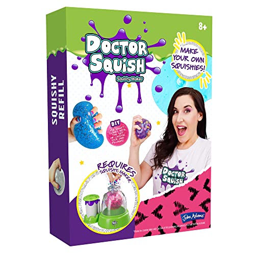 John Adams | Doctor Squish Squishy Maker Refill Pack: Make your own squishies! | Arts & crafts | Ages 8+ Green