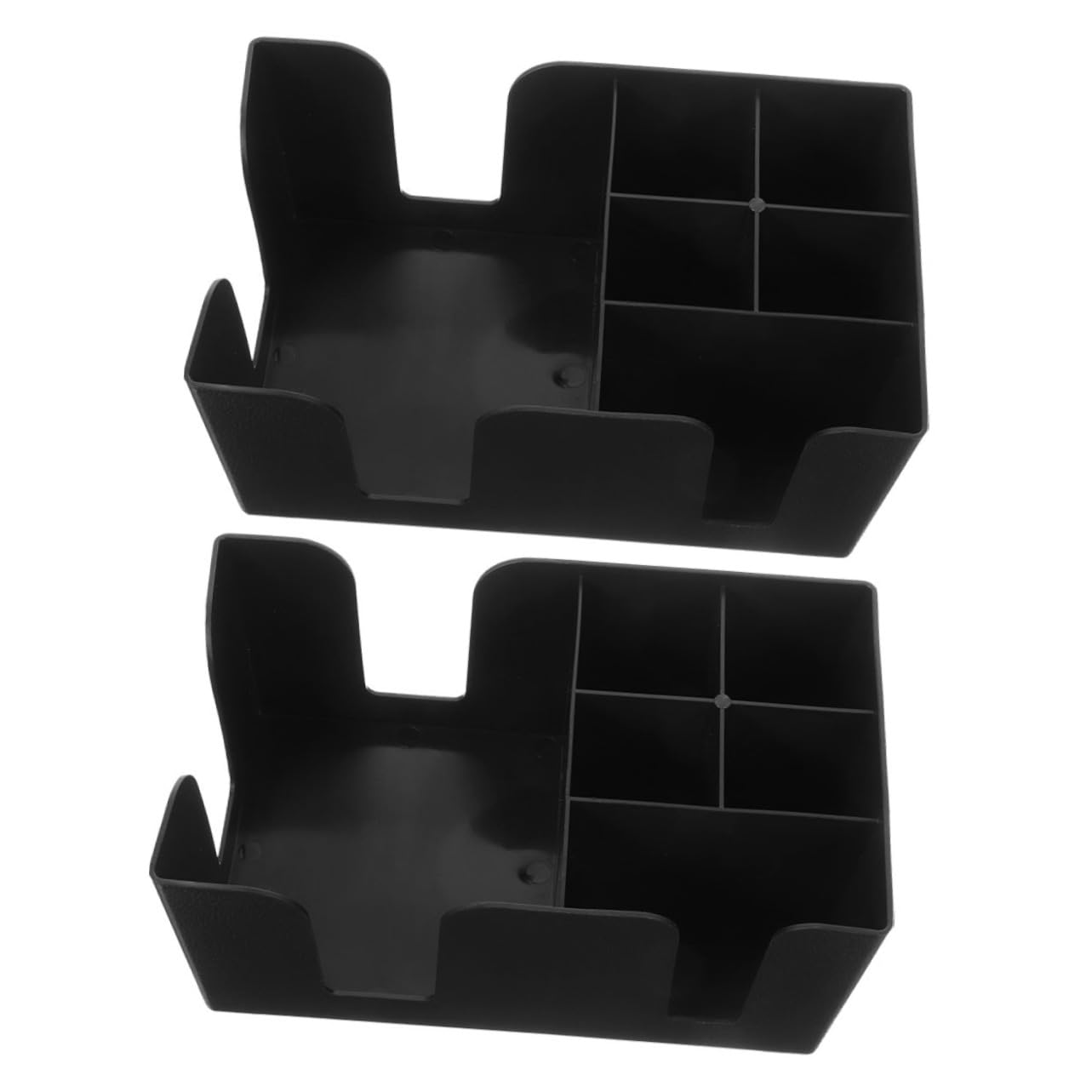 SOLUSTRE 2pcs Tea Bag Storage Organizer Bar Compartment Sugar Bag Box Counter Storage Office and Home Decor