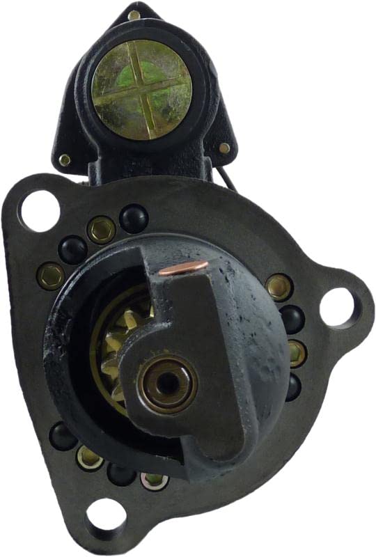New Professional Grade Starter Compatible with with Case/IH 1080B 1187B 1450B 45R 50LC Cruz-Air 45DR W18B 1980-1988 Cat D4E 561D 966D 973 Replaces 8C3651 9G4339 OR5207 4N3781 1W3851 6V5227 L118276
